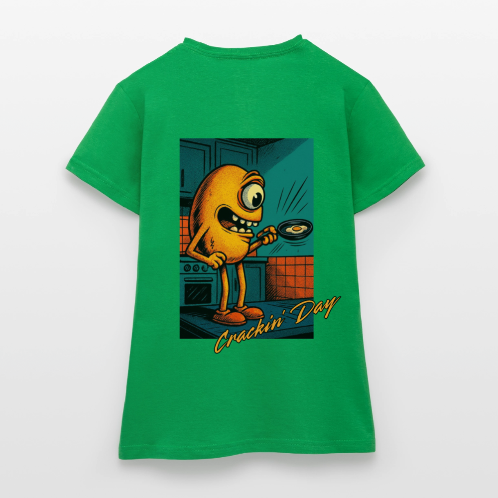 Crackin' Day Women's T-Shirt - kelly green