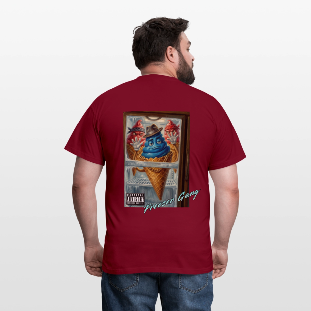 Freezer Gang Men's T-Shirt - brick red