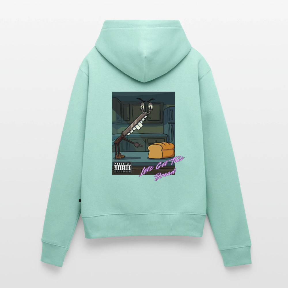 Lets Get This Bread Women’s Hoodie - mint 