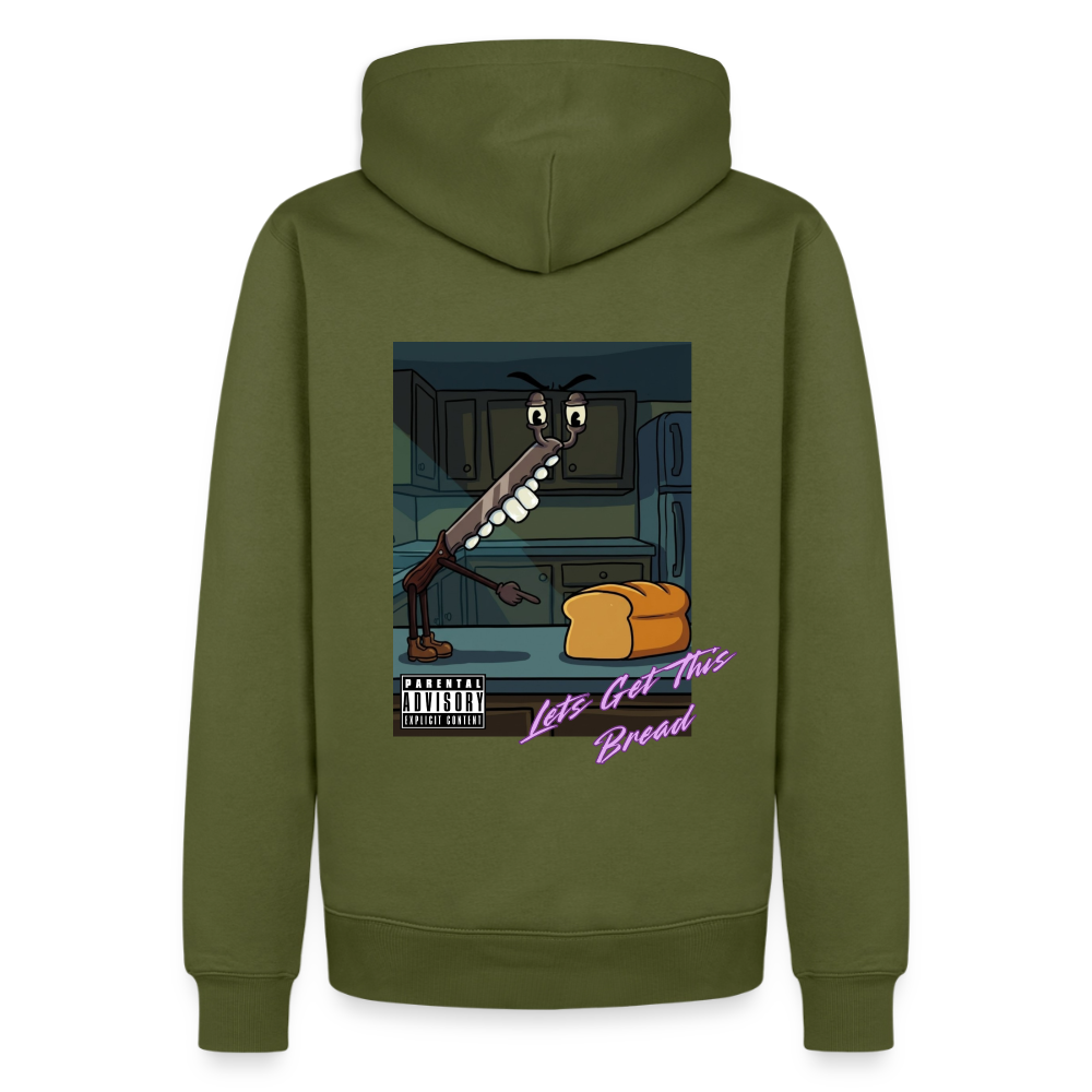 Lets Get This Bread Hoodie - khaki