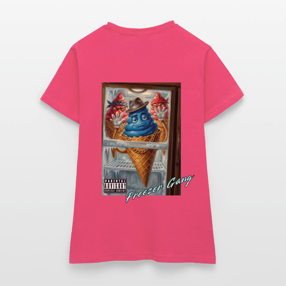 Freezer Gang Women's T-Shirt - azalea