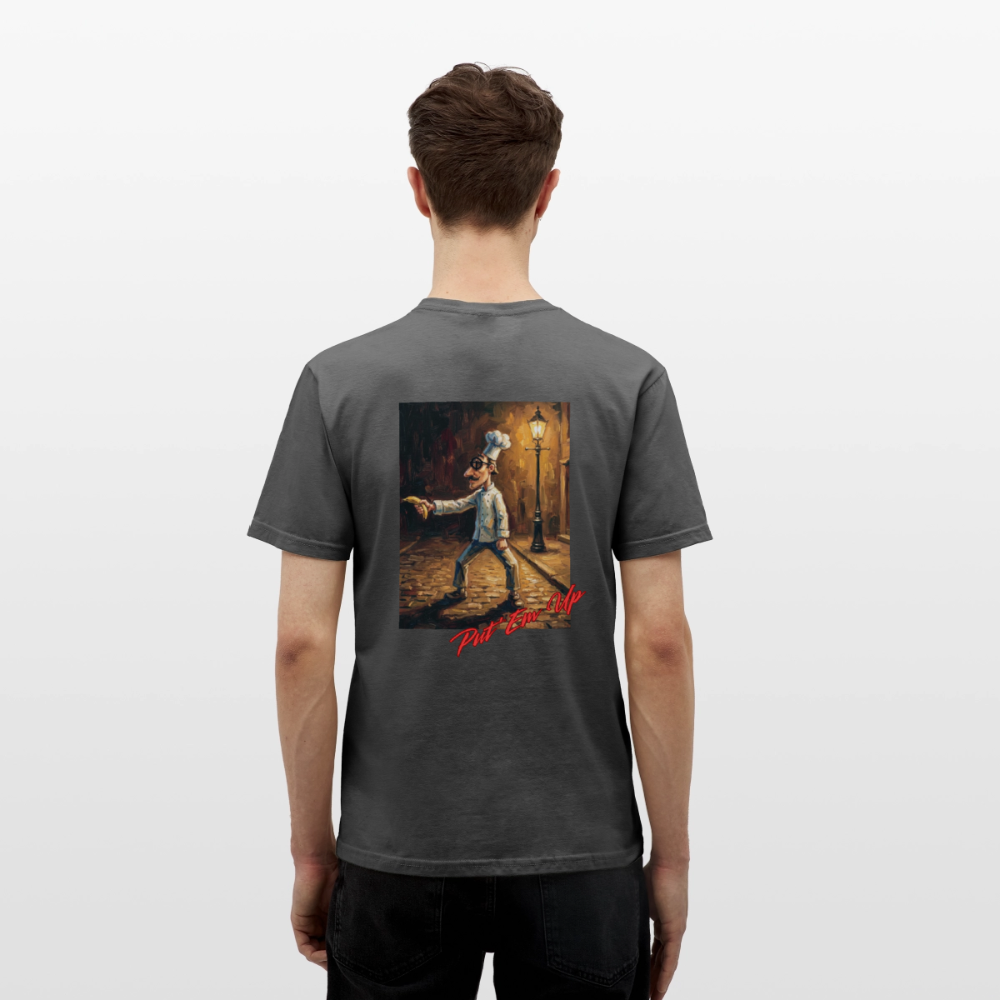 Put Em Up Men's Tee - charcoal grey