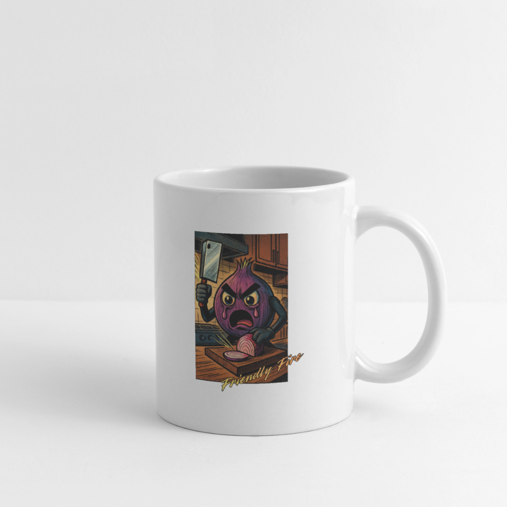 Friendly Fire Mug - white