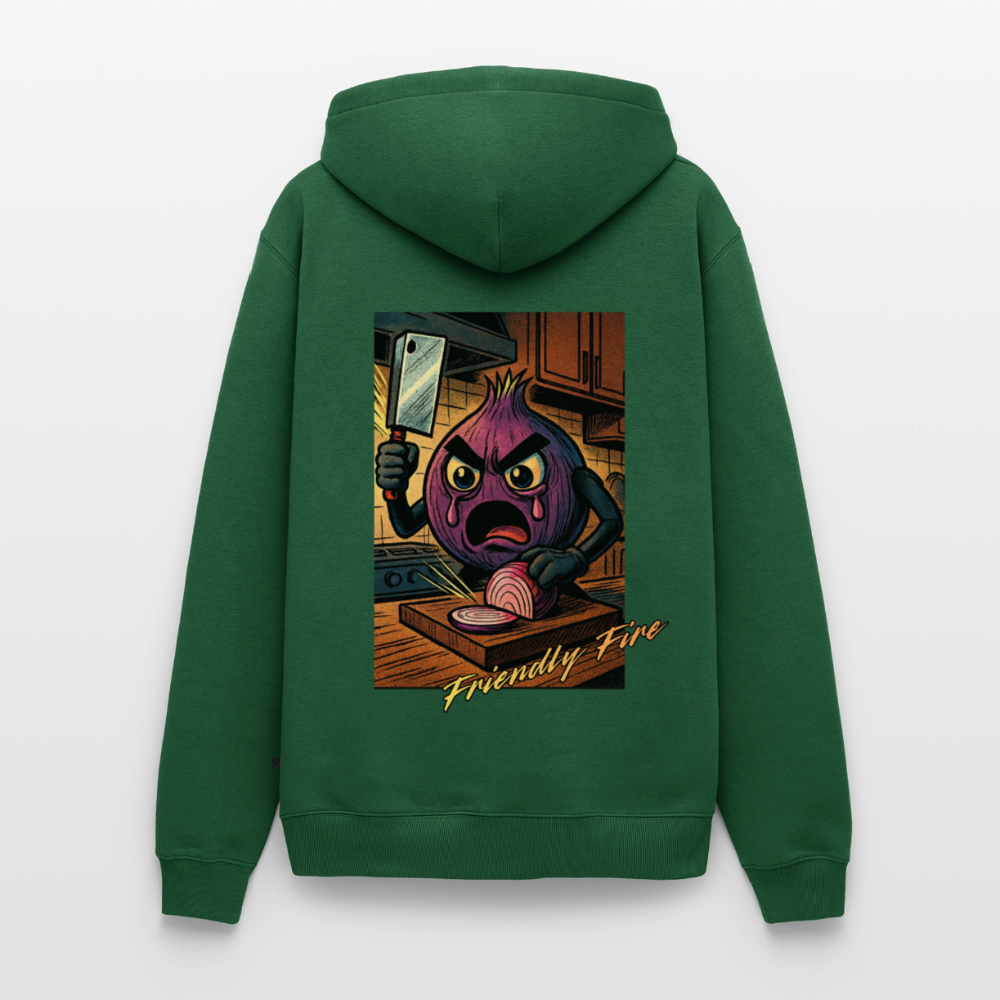Friendly Fire Men’s Hoodie - bottle green