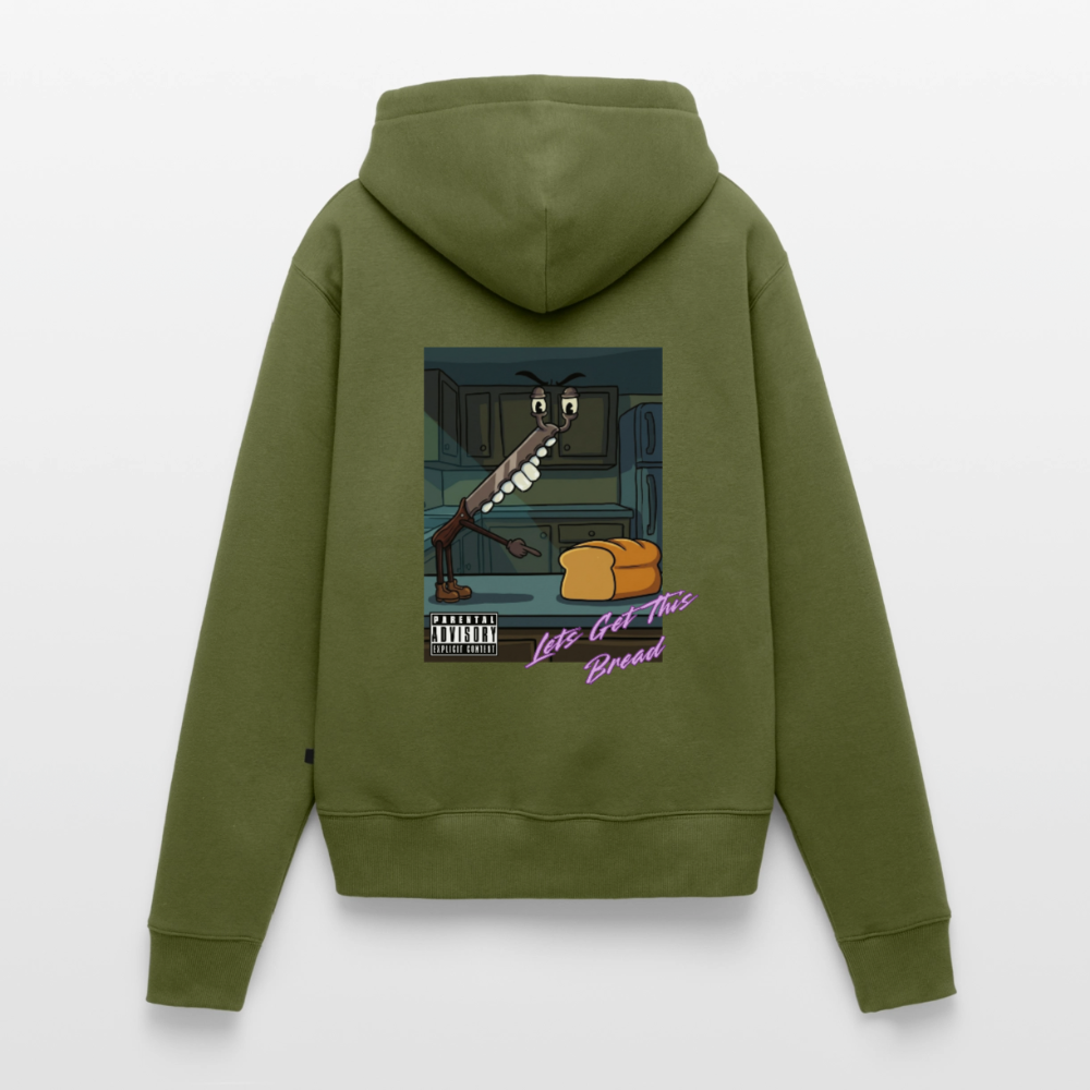 Lets Get This Bread Women’s Hoodie - khaki