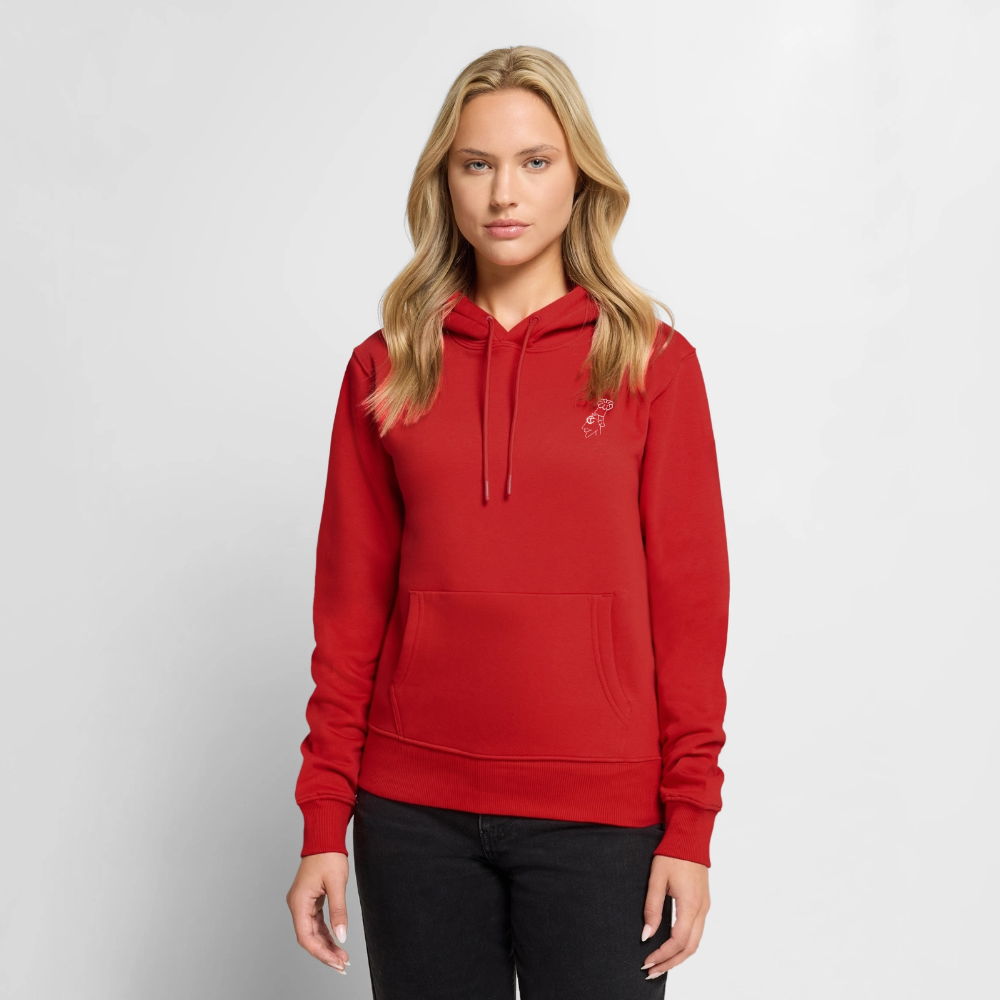 Friendly Fire Women’s Hoodie - red