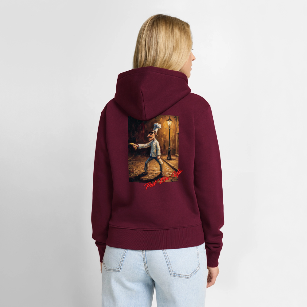 Put Em Up Women’s Hoodie - burgundy