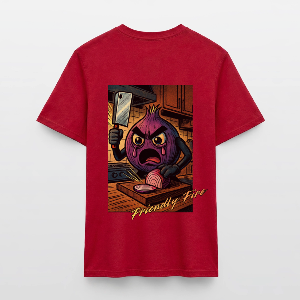 Friendly Fire Men's T-Shirt - red
