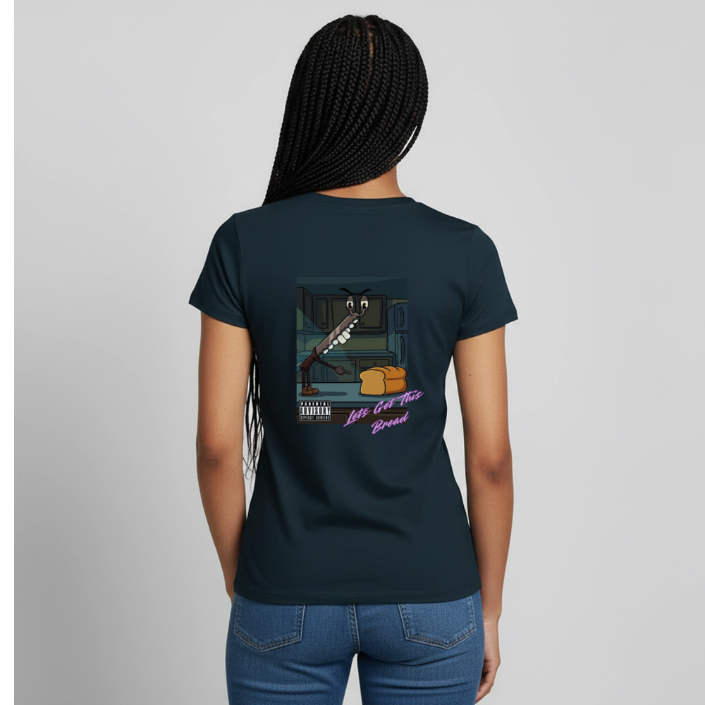 Lets Get This Bread Women's T-Shirt - navy