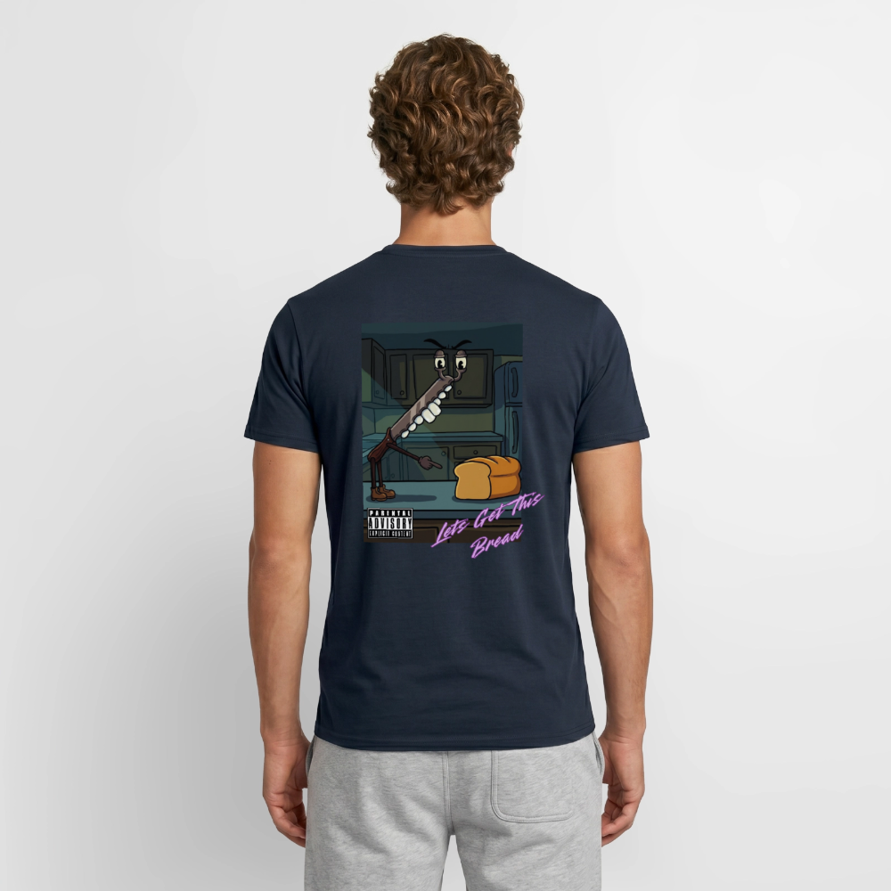 Lets Get This Bread Men's T-Shirt - navy