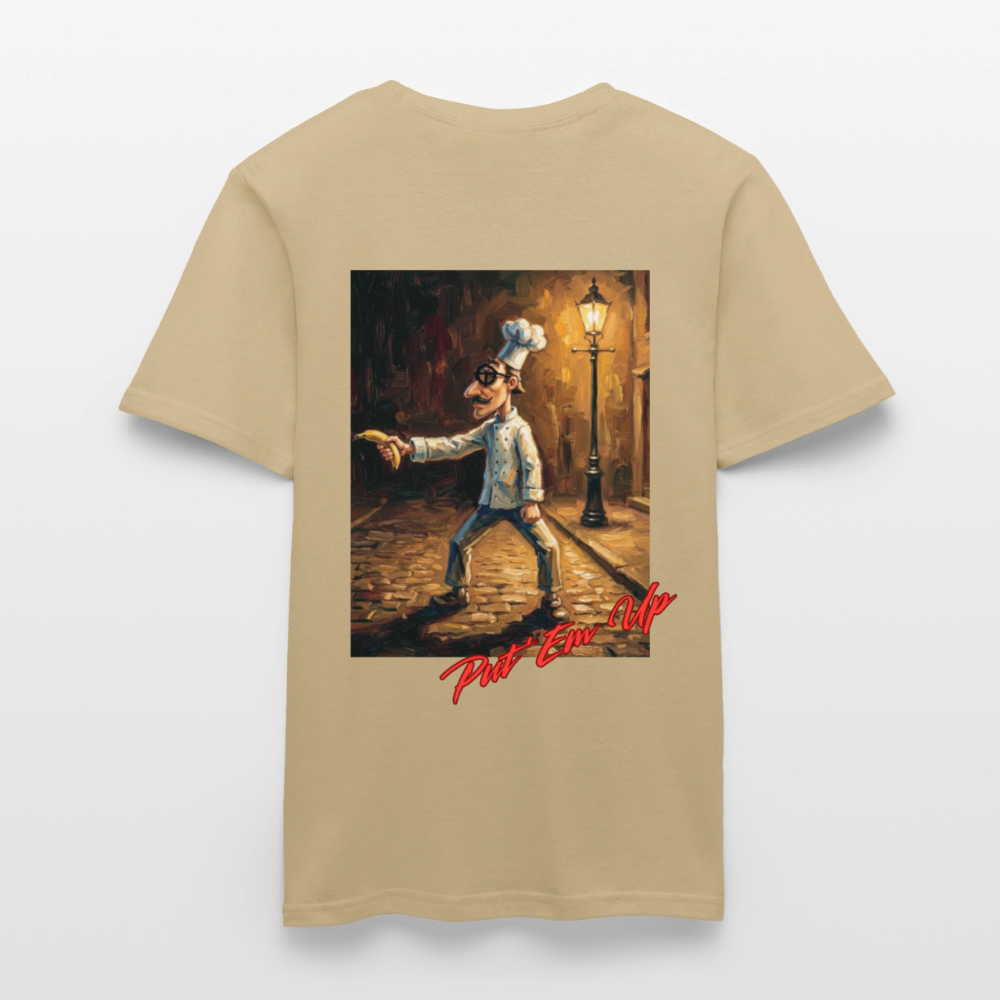Put Em Up Men's Tee - sand beige