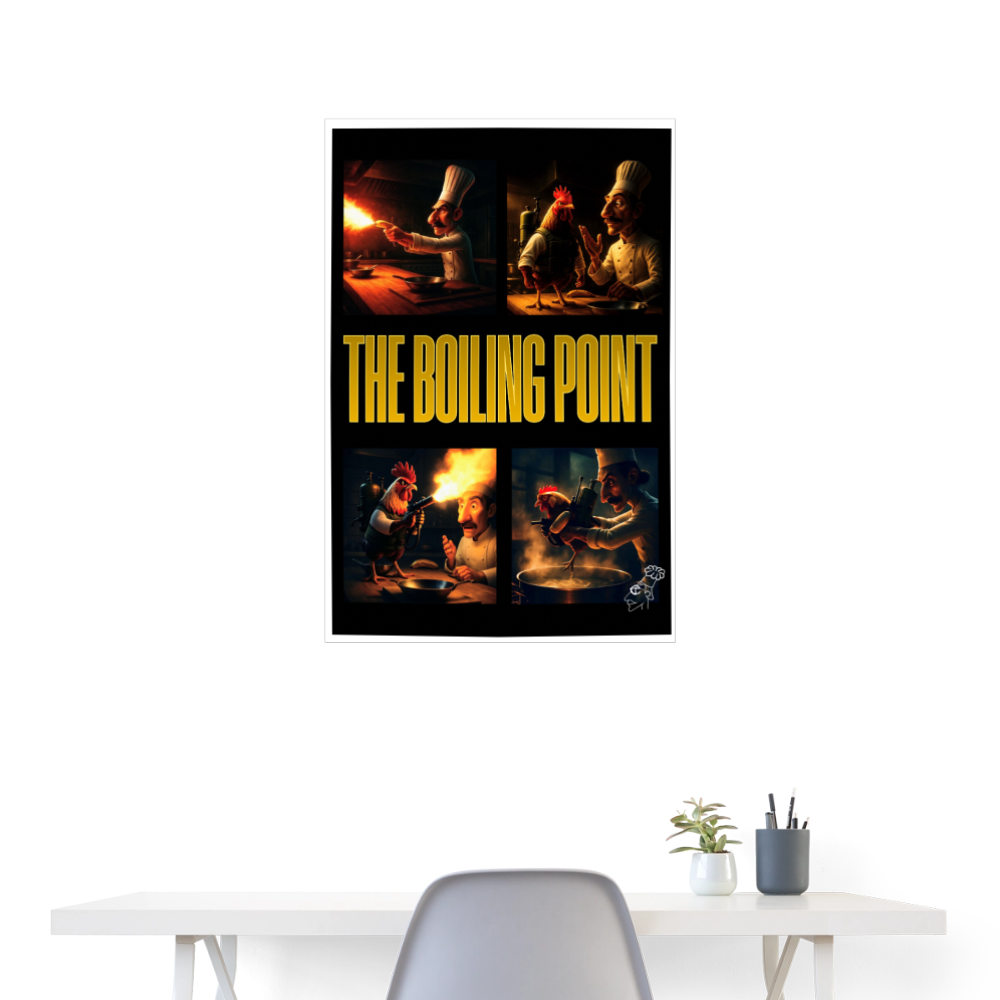 The Boiling Point Poster (60x90 cm) - white