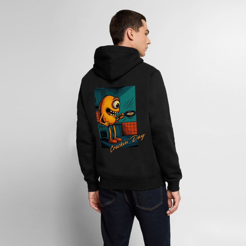 Crackin' Day Men’s Hoodie - black