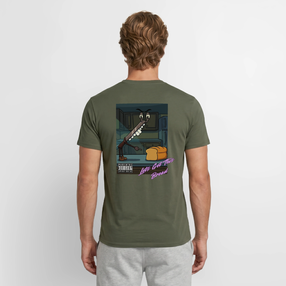 Lets Get This Bread Men's T-Shirt - military green