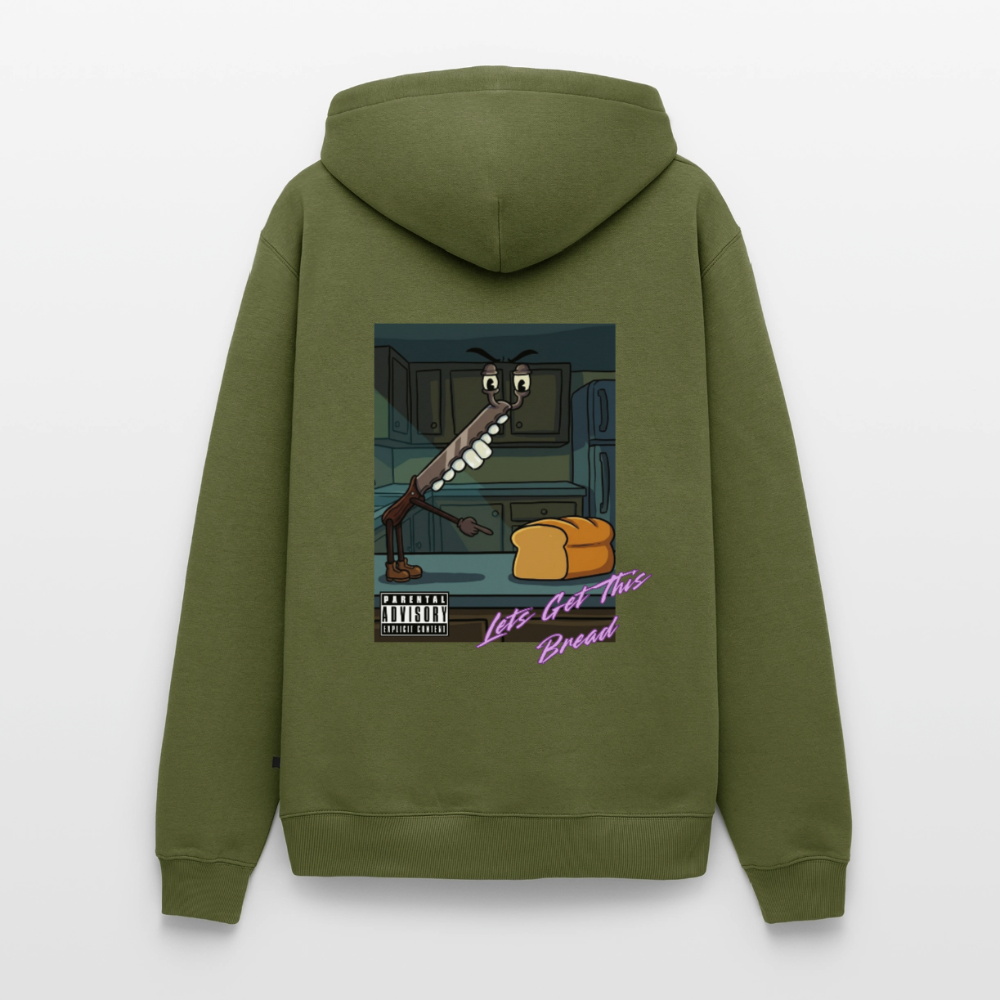 Lets Get This Bread Hoodie - khaki