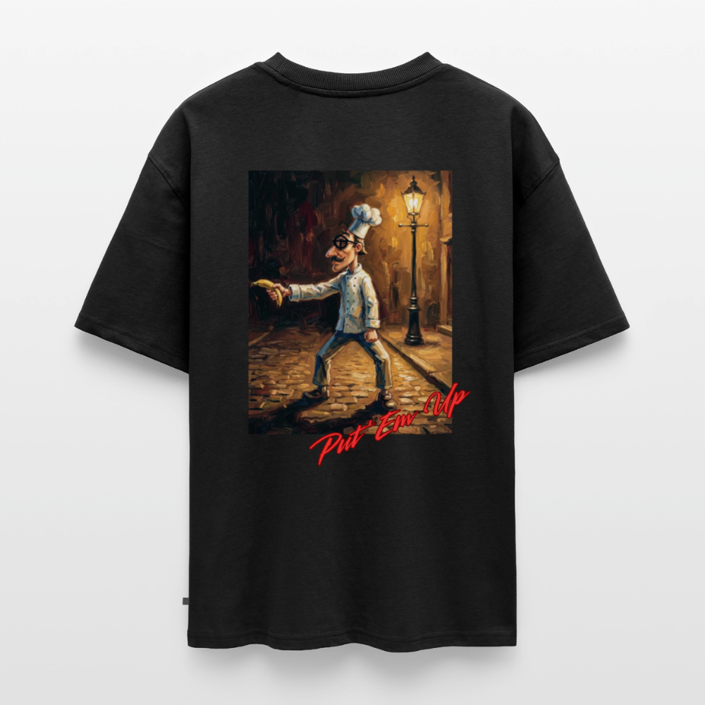 Put 'Em Up Premium Oversized Tee - black