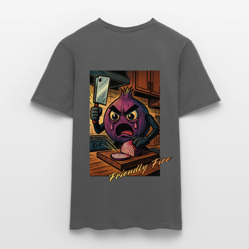 Friendly Fire Men's T-Shirt - charcoal grey
