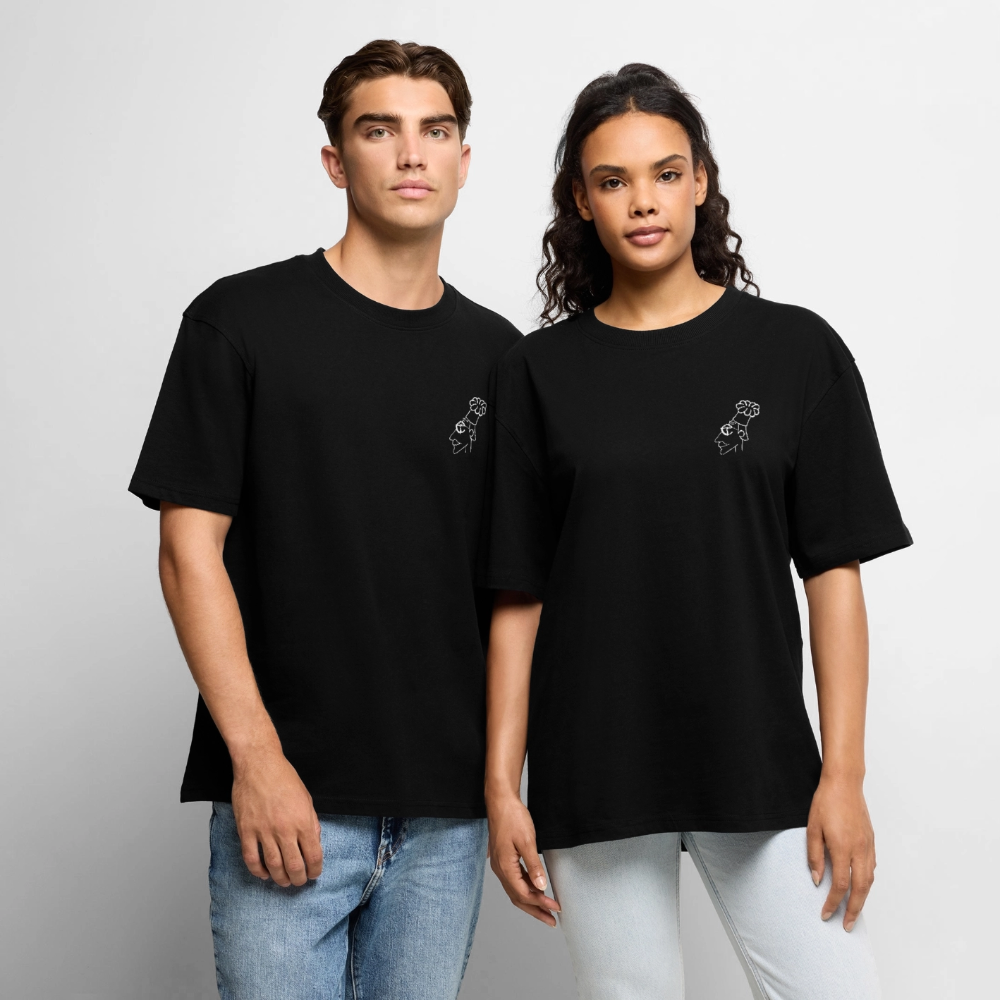 Friendly Fire Premium Oversized Tee - black