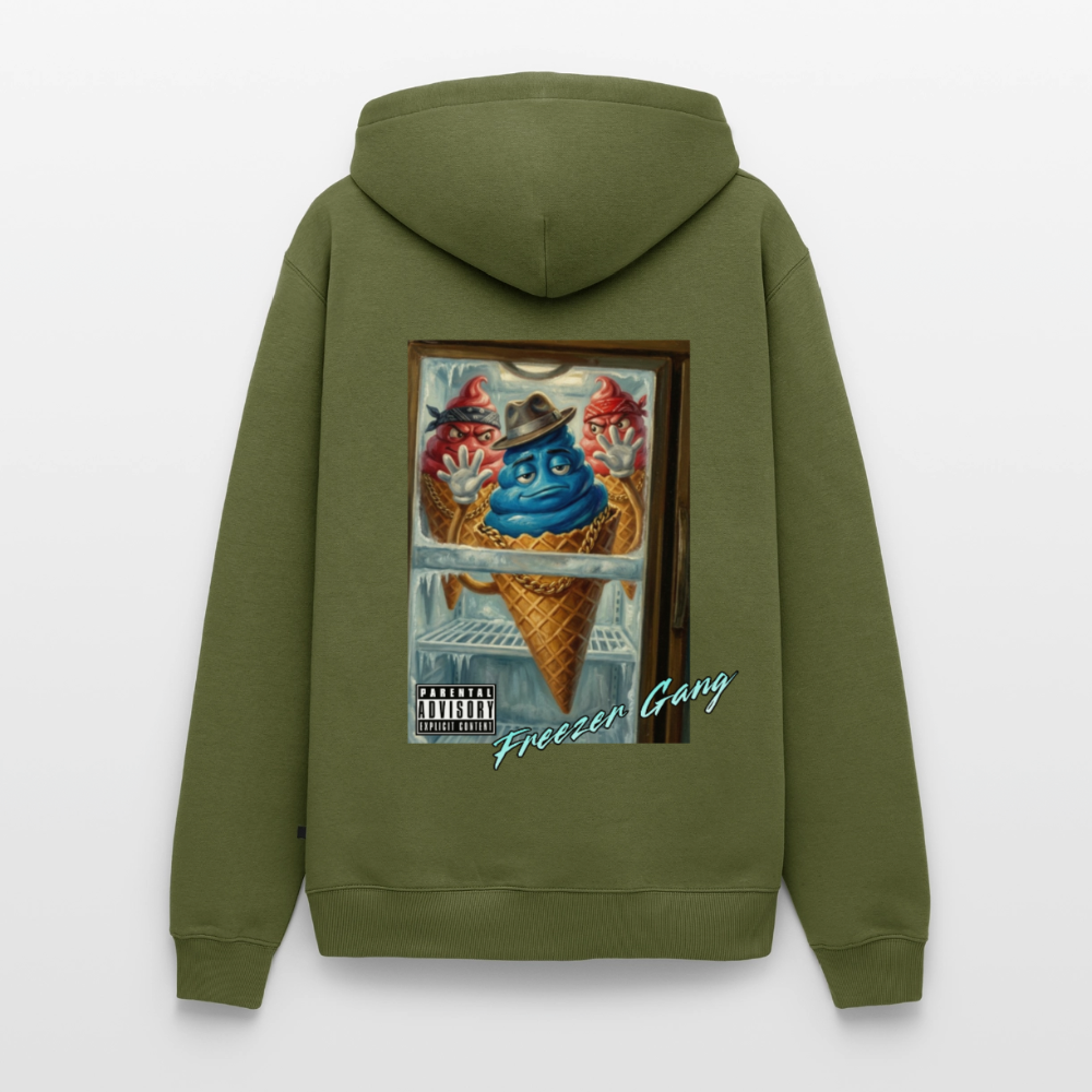 Freezer Gang Men’s Hoodie - khaki