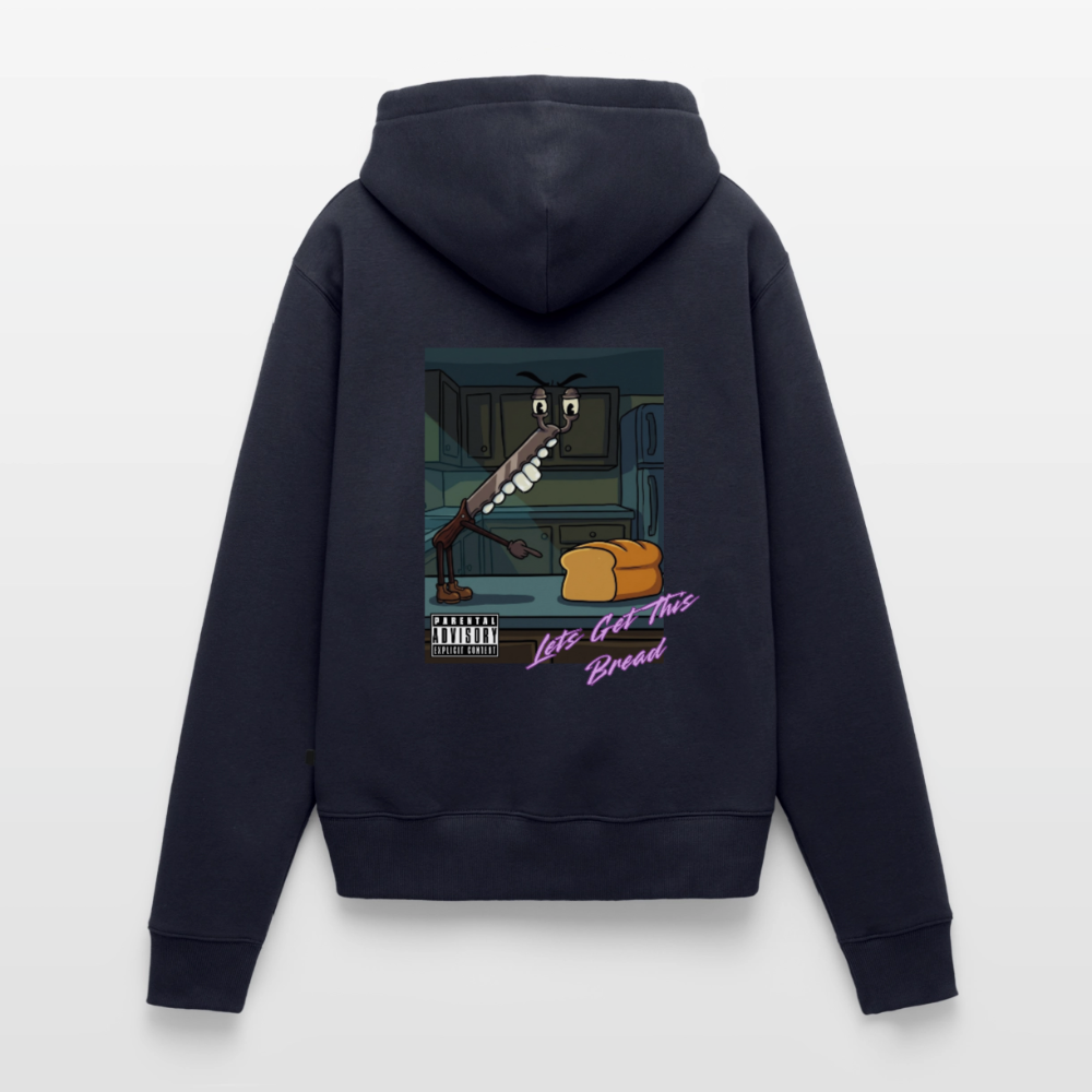 Lets Get This Bread Women’s Hoodie - navy