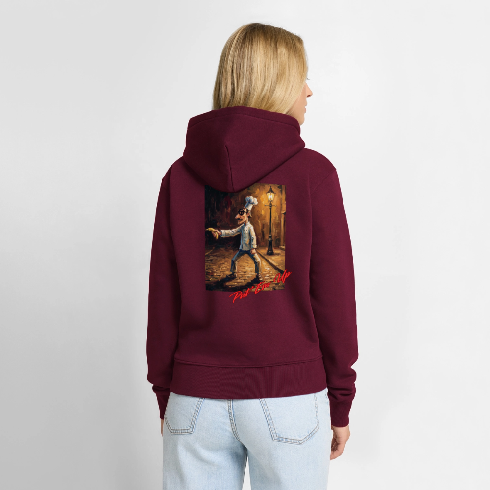 Put Em Up Women’s Hoodie - burgundy