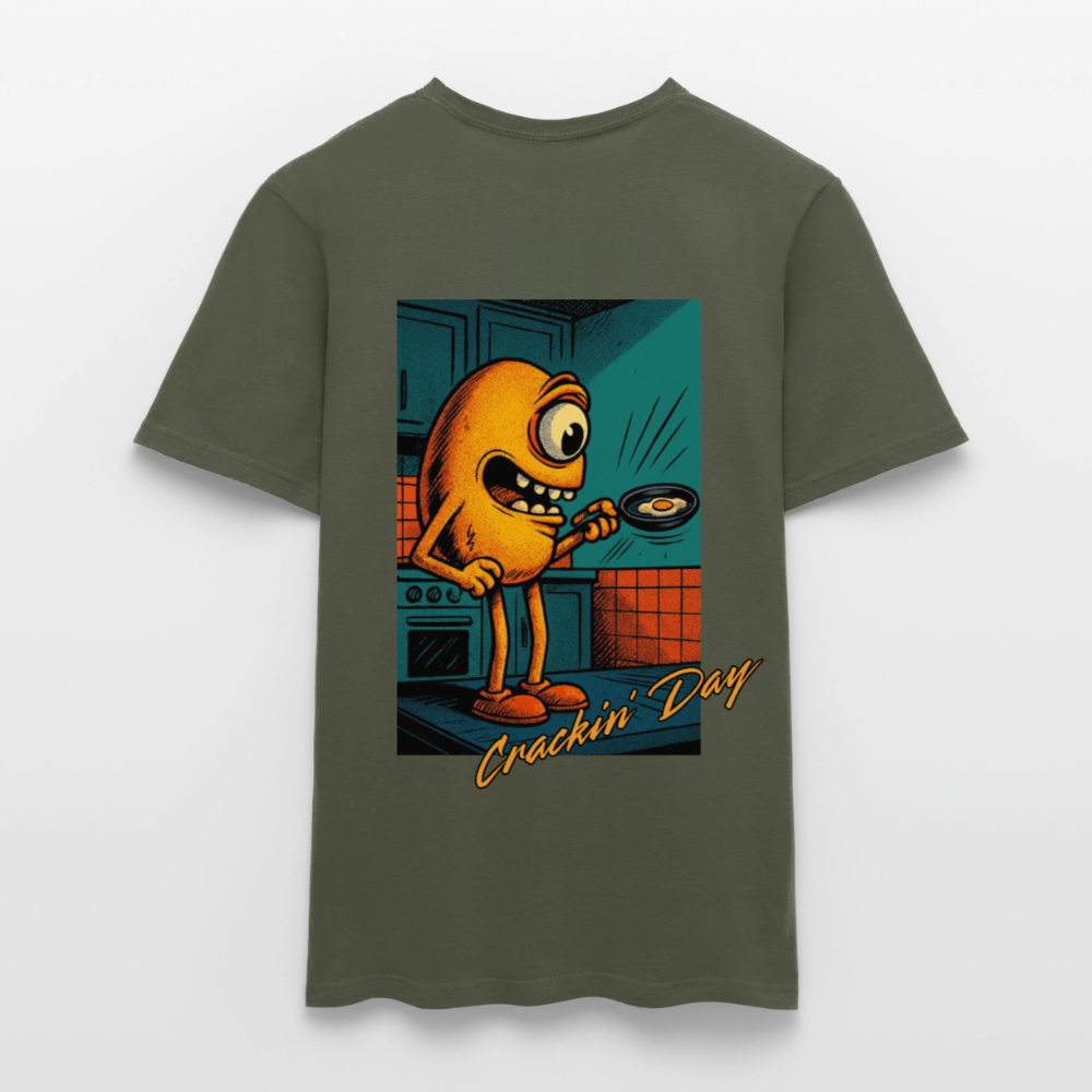 Crackin' Day Men's T-Shirt - military green