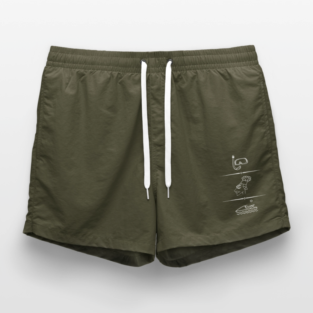 Estebans Swim Trunks - olive