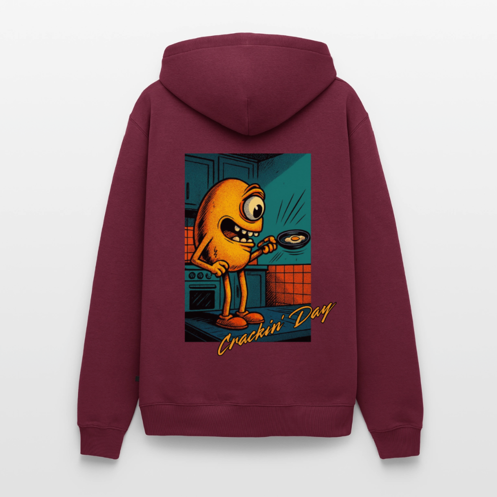 Crackin' Day Men’s Hoodie - burgundy
