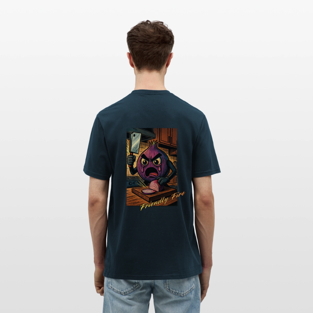 Friendly Fire Men's T-Shirt - navy