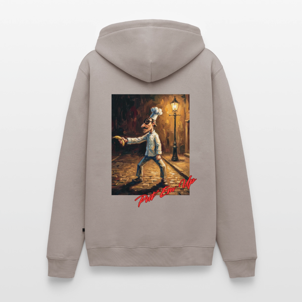 Put Em Up Men’s Hoodie - taupe