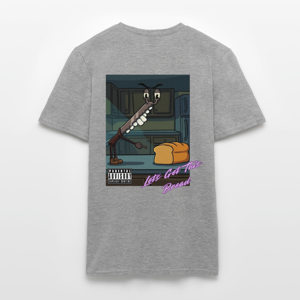 Lets Get This Bread Men's T-Shirt - graphite heather