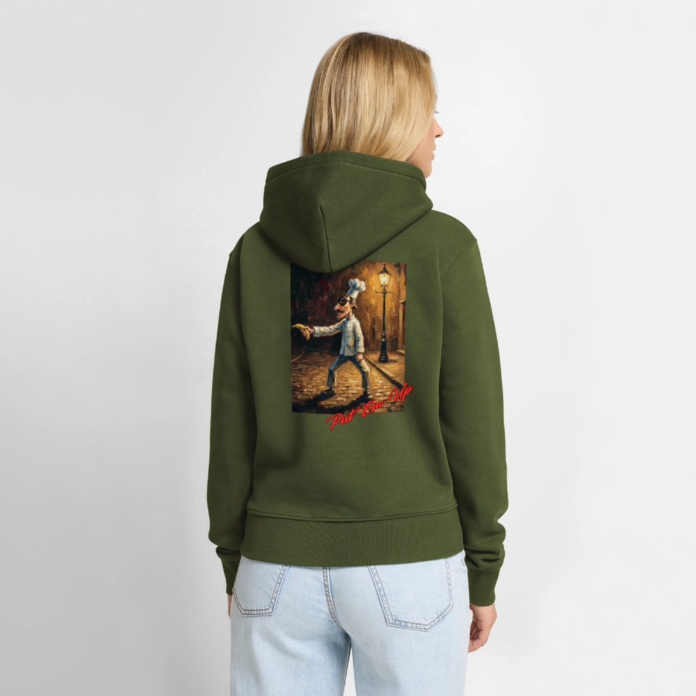 Put Em Up Women’s Hoodie - khaki