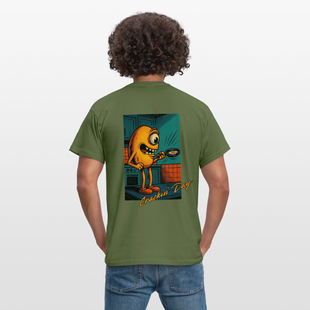 Crackin' Day Men's T-Shirt - military green