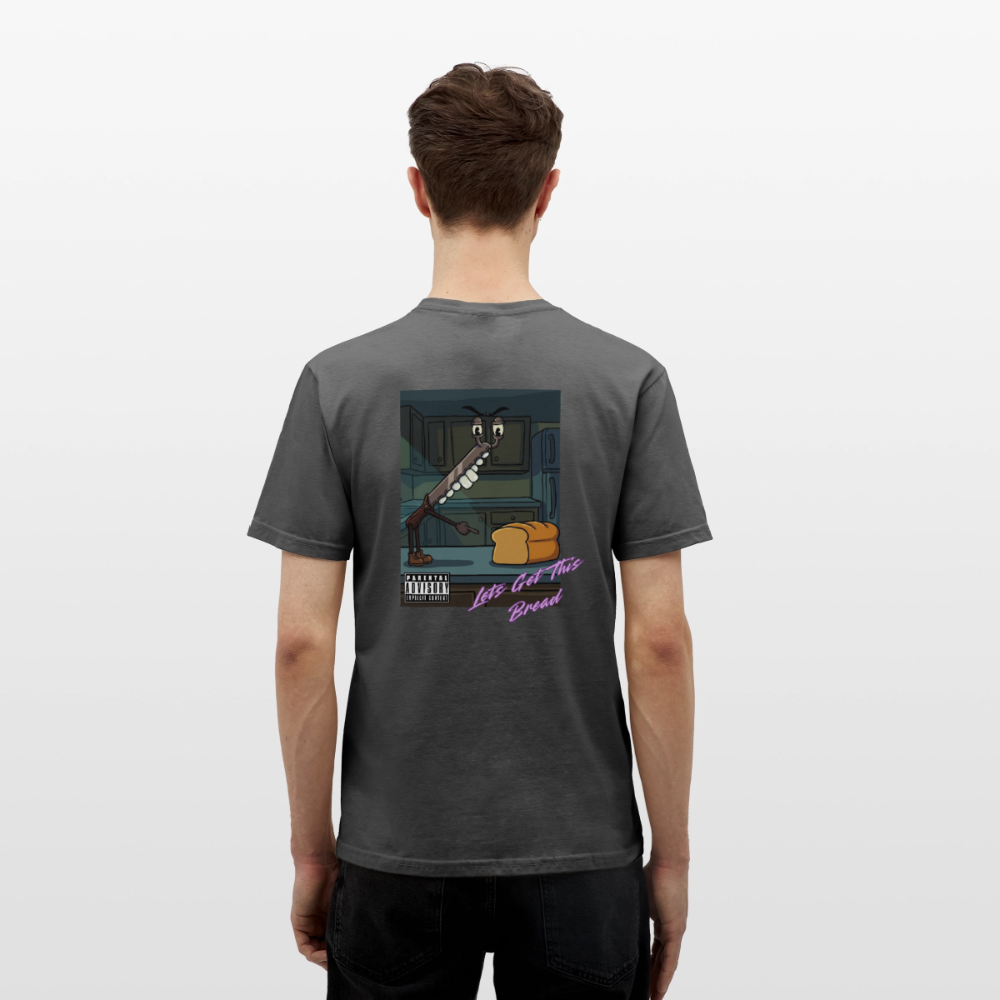 Lets Get This Bread Men's T-Shirt - charcoal grey
