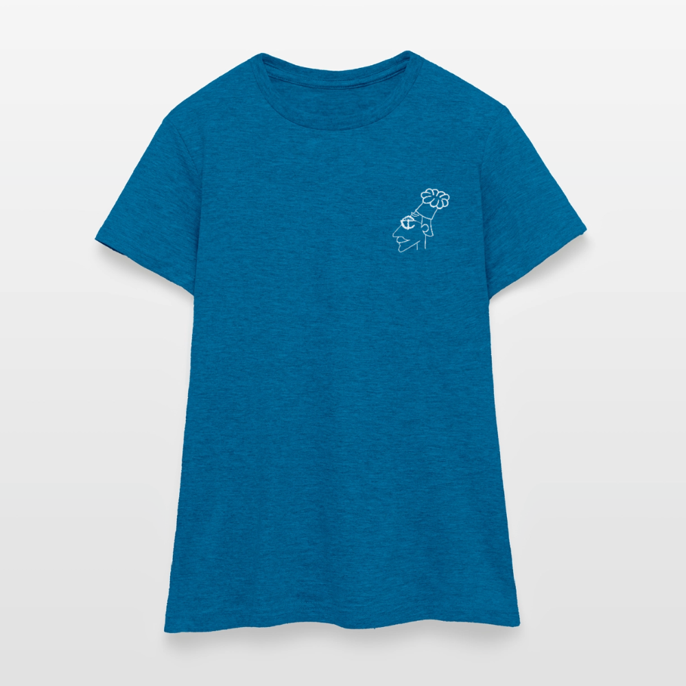 Freezer Gang Women's T-Shirt - antique blue sapphire heather