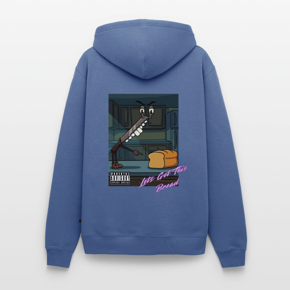 Lets Get This Bread Hoodie - stone blue