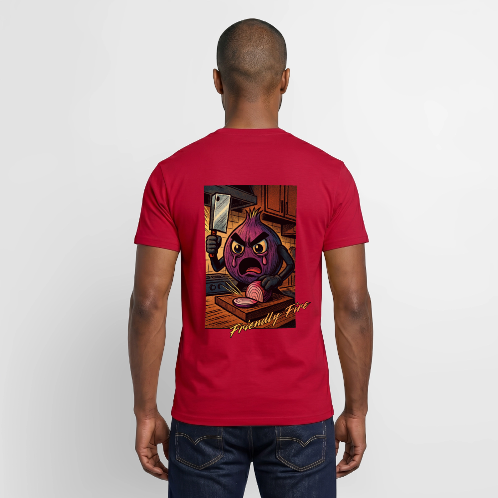 Friendly Fire Men's T-Shirt - red