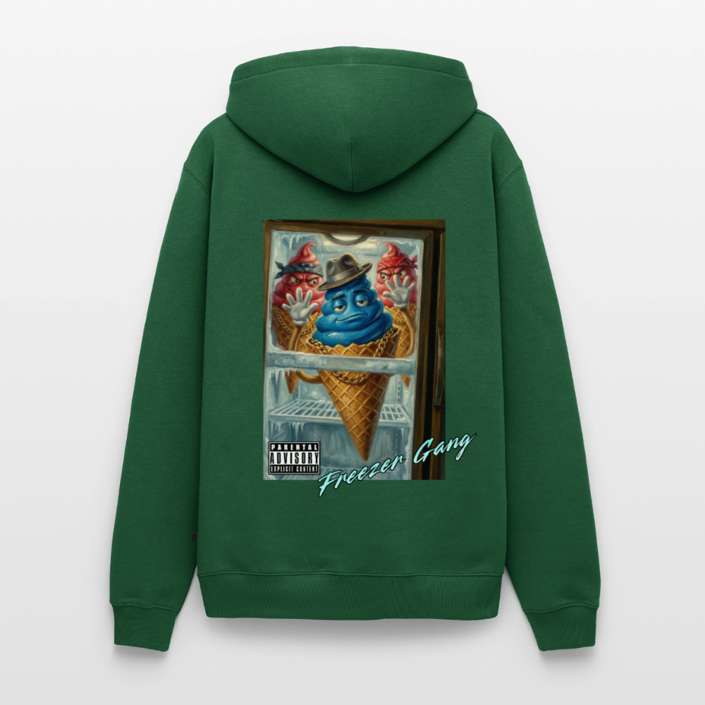 Freezer Gang Men’s Hoodie - bottle green