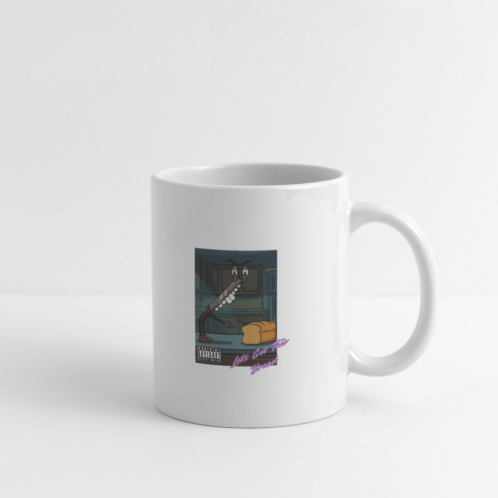 Lets Get This Bread Mug - white