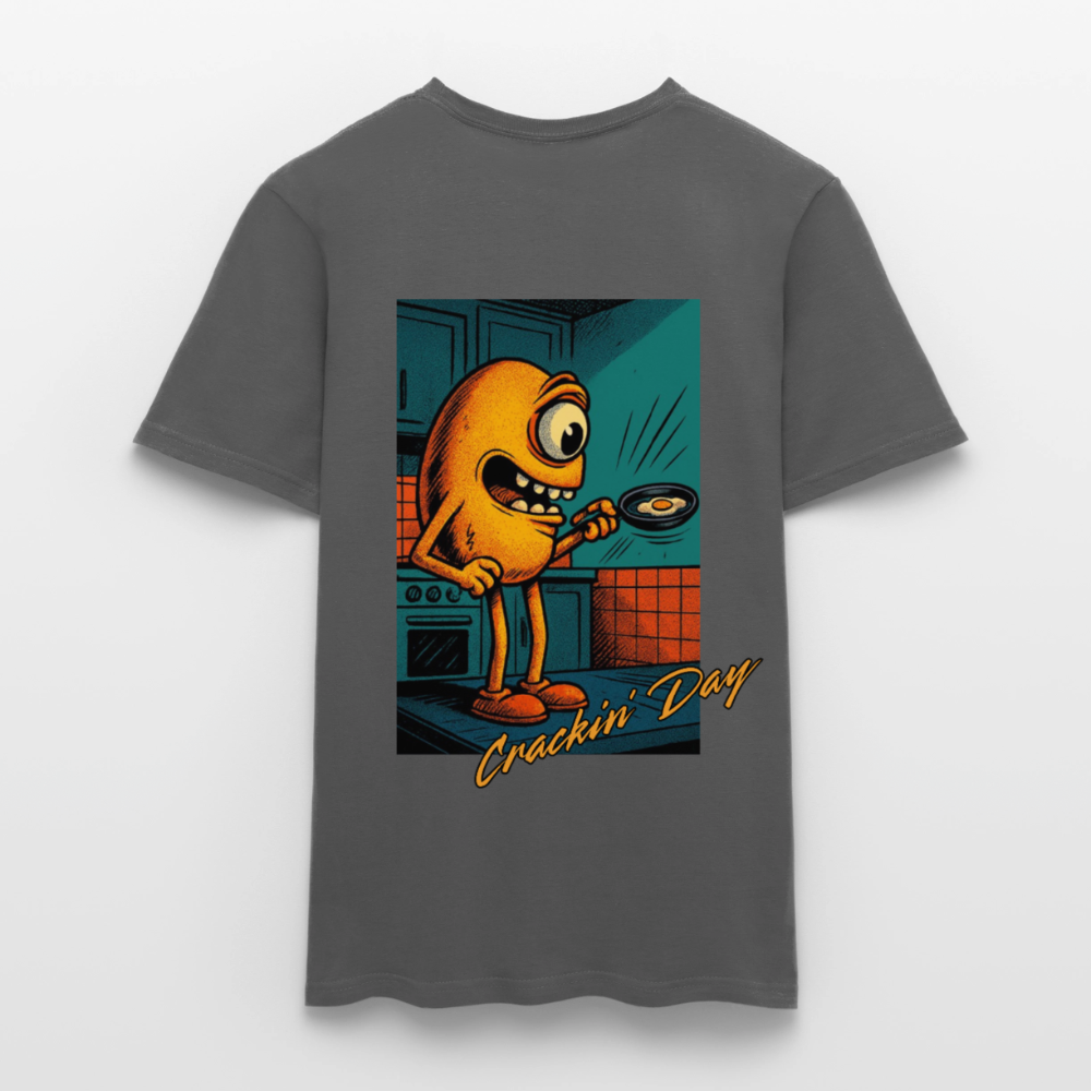 Crackin' Day Men's T-Shirt - charcoal grey