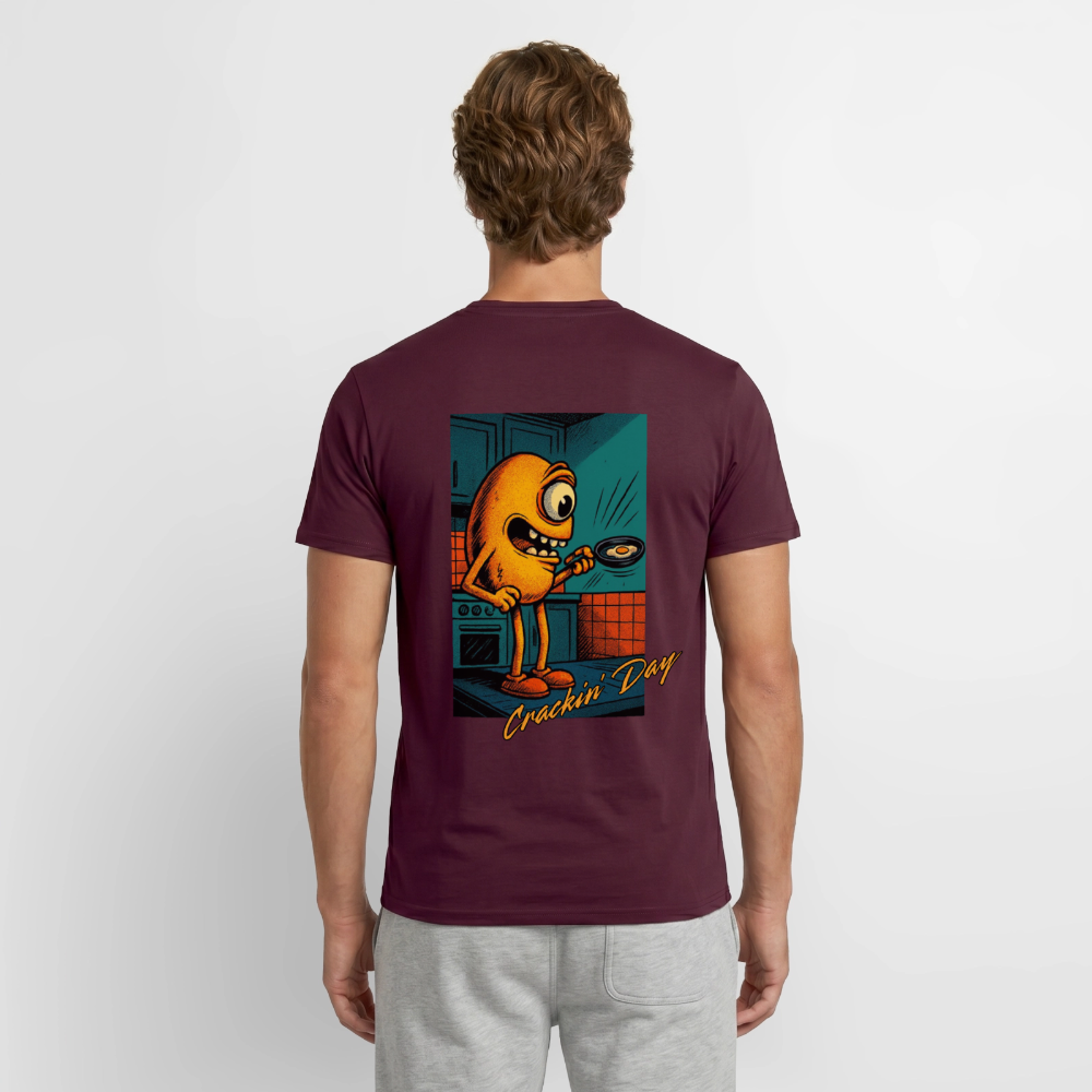Crackin' Day Men's T-Shirt - brick red