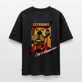 No.1 Supplier Premium Oversized Organic Tee - black