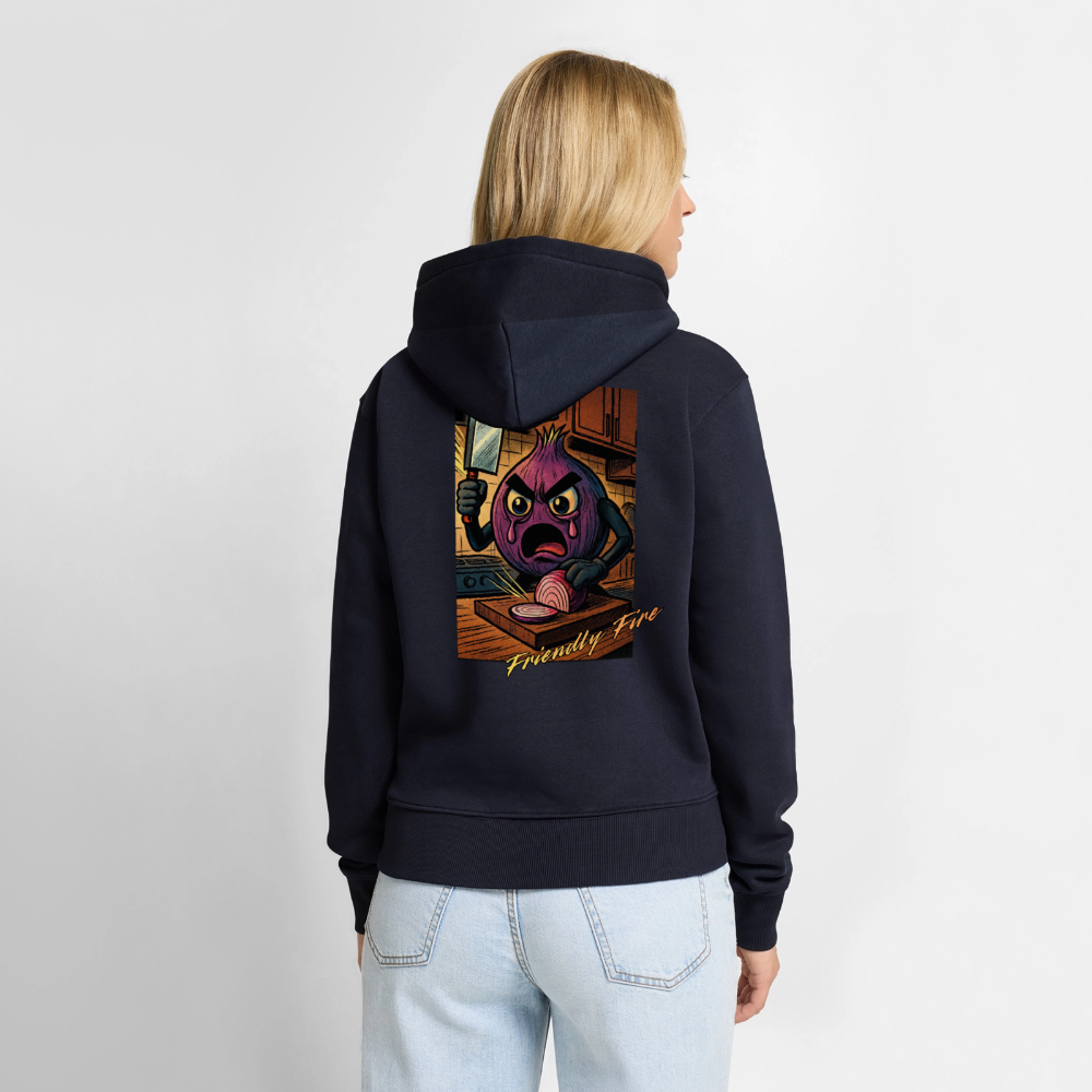 Friendly Fire Women’s Hoodie - navy