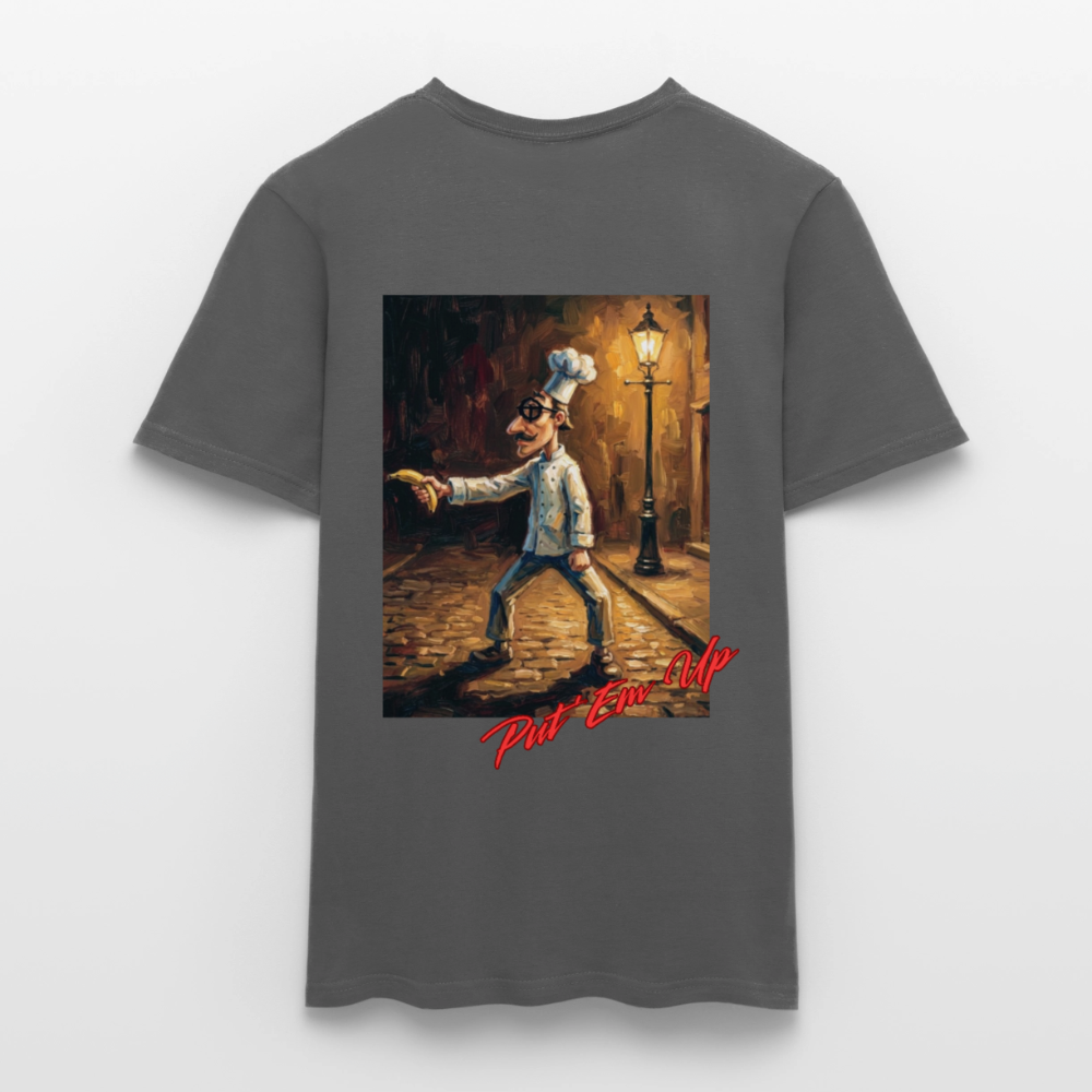 Put Em Up Men's Tee - charcoal grey