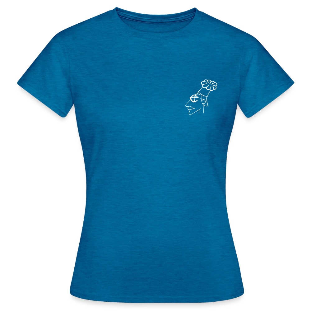 Lets Get This Bread Women's T-Shirt - antique blue sapphire heather