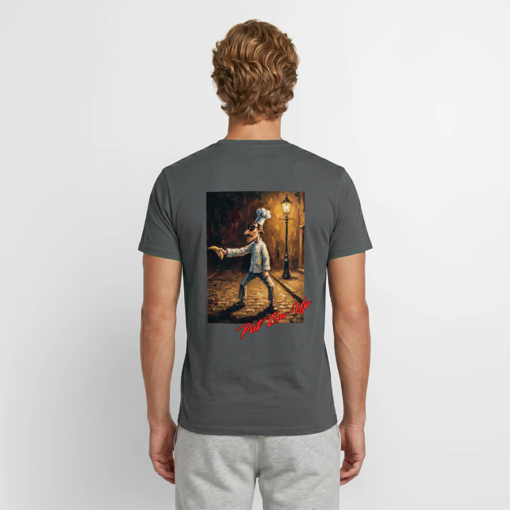 Put Em Up Men's Tee - charcoal grey
