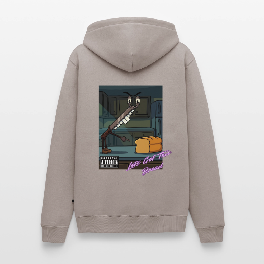 Lets Get This Bread Hoodie - taupe