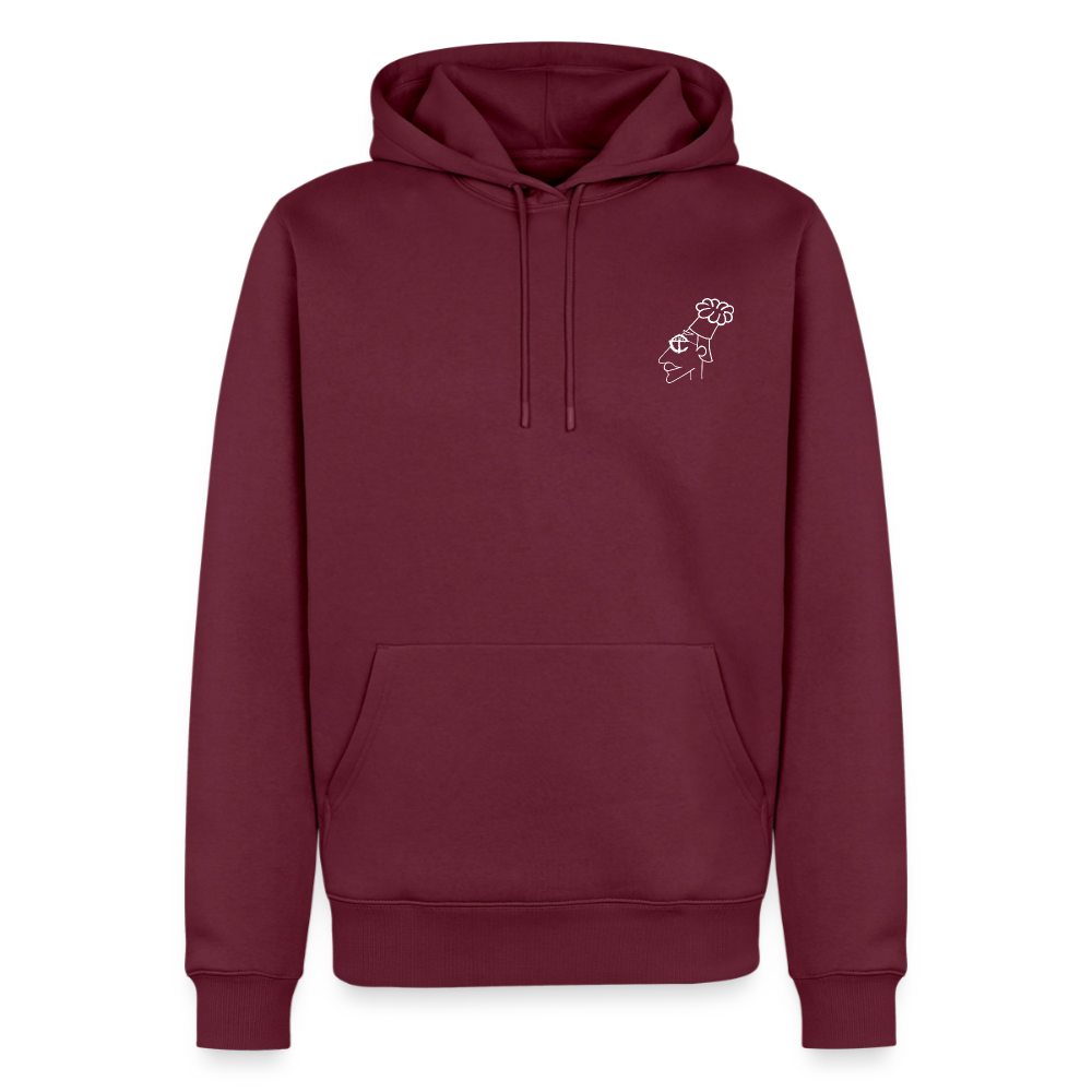 Lets Get This Bread Hoodie - burgundy