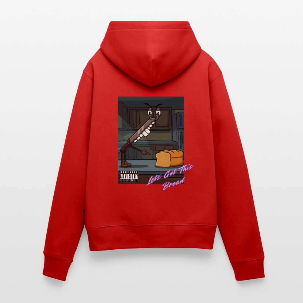 Lets Get This Bread Women’s Hoodie - red