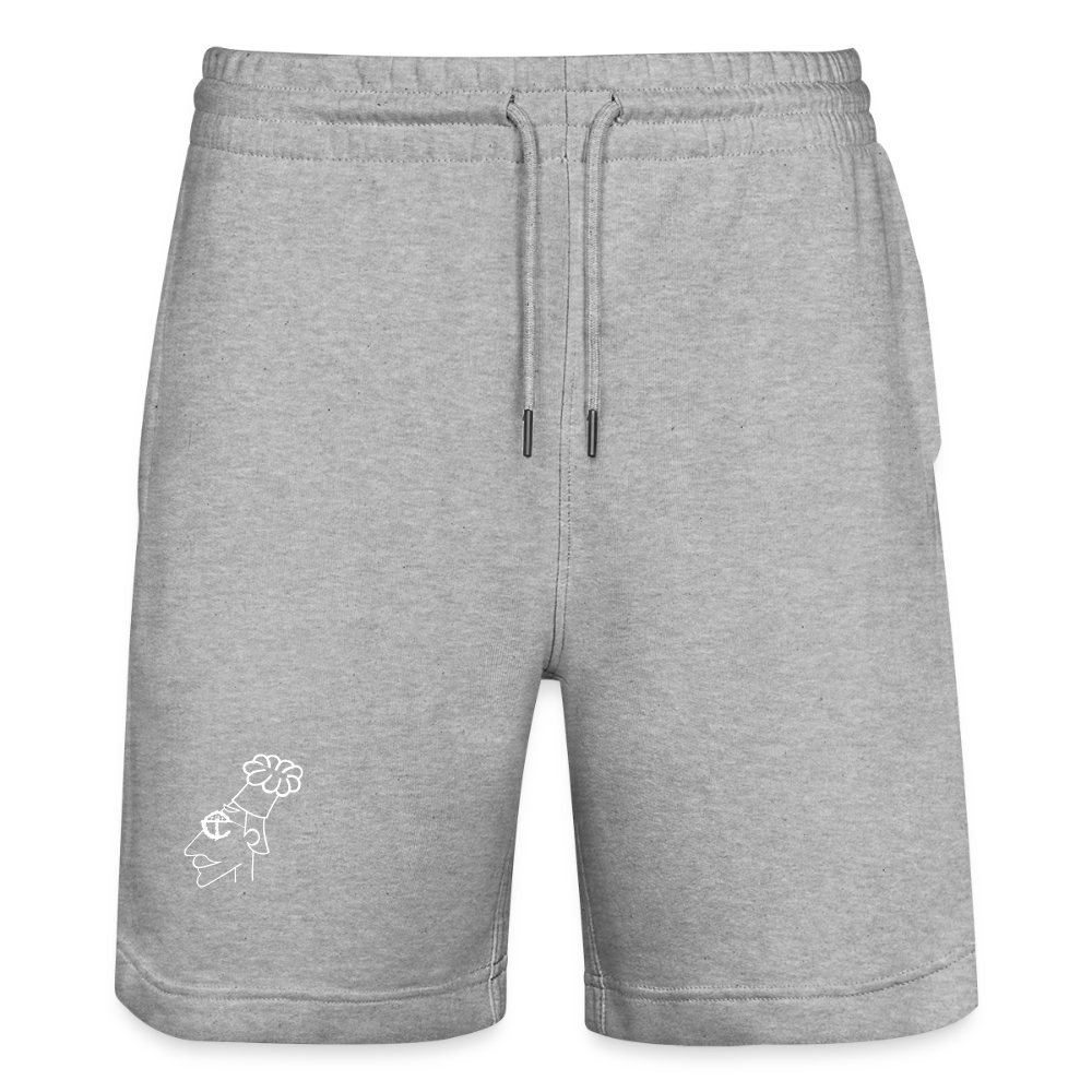 Estebans Unisex Fleece Shorts - heather grey
